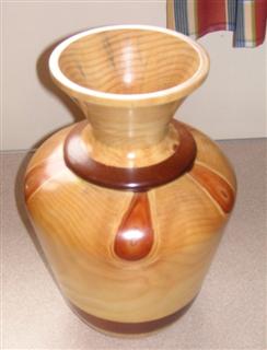 Pat's winning vase